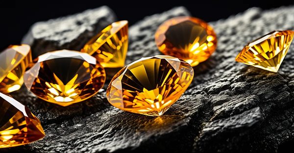 Les types de citrine : explorez leurs couleurs et caractéristiques